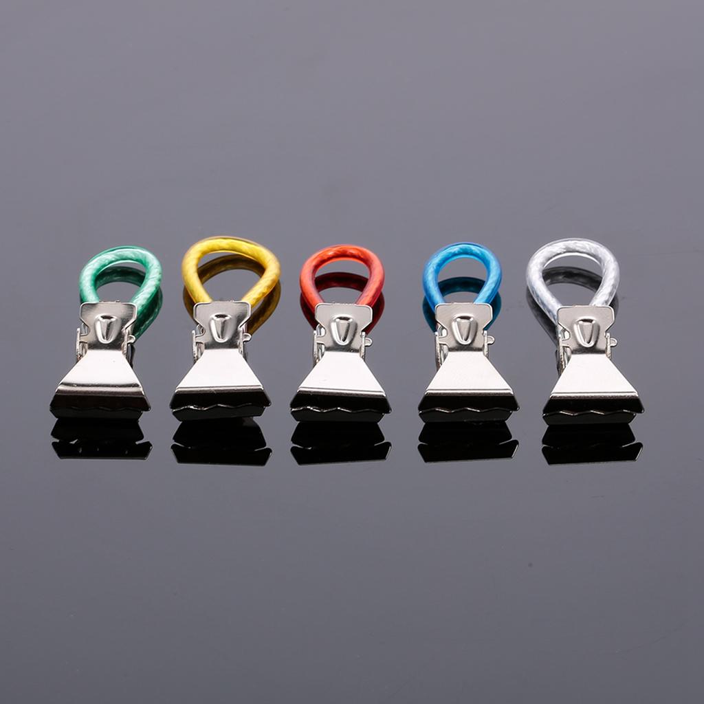 10 STÜCKE Geschirrtuchklemmen Stoffaufhängen Metallklemmen Handtuch für Küche Badezimmer Nachmittagstee Ofenhandschuh Kinder Haustier