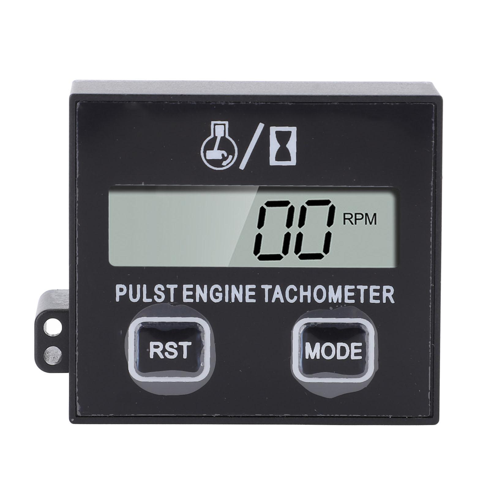 

Small Engine Tachometer Waterproofing Digital Display Chainsaw Tachometer for Motorcycle Golf Kart