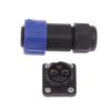 1Pcs 50A Energy Lithium Electric Bicycle Male Female Charging Port M23 2+1+5 Battery Connector Motorcycle Charger Plug Socket