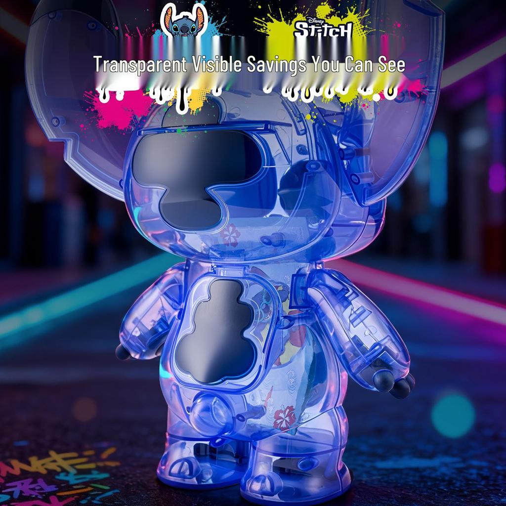 Disney Stitch Prasátko Ozdoba: Novoroční dárek pro děti s velkou dárkovou krabicí pro chlapce a dívky