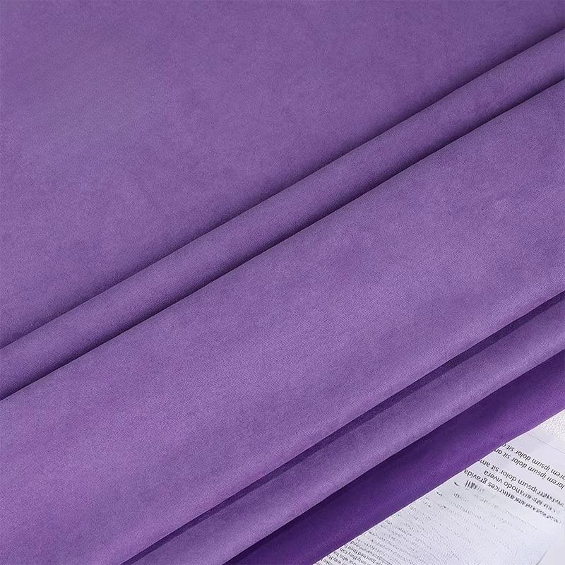 100x150cm Soft Matte Frosted Velvet Suede Fabric Transverse Micro Elasticity Women's Clothing Hats Designer DIY Sewing Fabric