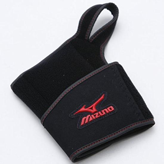 Mizuno Wrist Navi Golf Practice Aid for Guides Proper Golf Swing and Wrist 5MJM1405 Men's Right-Handed Players, Left-Handed Wear, Movement, Black/Red,