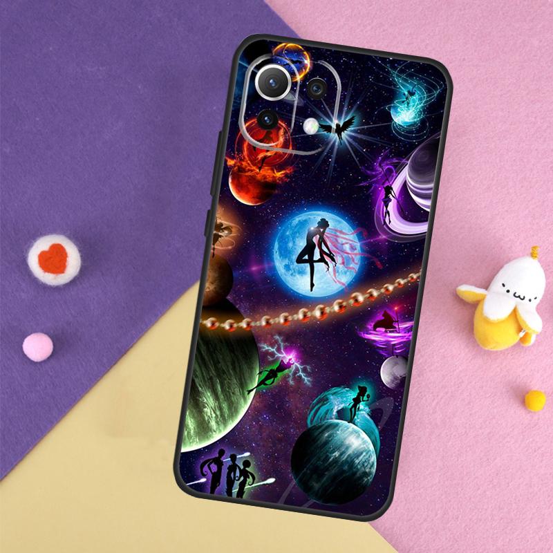 Magic Space Moon Planet Case For Xiaomi 13T 11T 12T 14T Pro 13 14 15 Ultra POCO X7 Pro X3 X5 X6 F5 F6 M6 Pro Cover