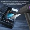 Electric Cordless Duster, High Power Air Blower for Computer Keyboard Cleaning with 3 Speed Settings, Rechargeable Dust