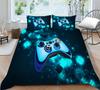 Quilt Cover Pillowcase Two Or Three-Piece Set Gamepad Digital Printing