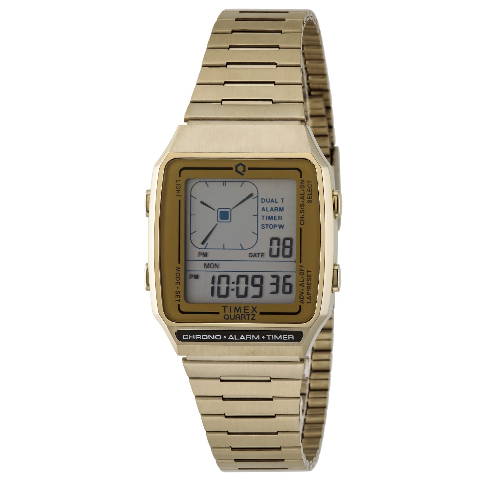 

[Timex] TIMEX Limited Model Watch Men s TW2U72500 Q TIMEX Reissue Digital Q TIMEX Reissue Digital LCA [Genuine Product]