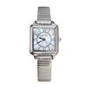 European Small Square Watch Fashion Steel Belt Watch Watch Watch Women'S Quartz Watch Wis Shrimp Skin