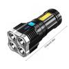 LED Torch USB Rechargeable 4022 Lumen Super Bright Flashlight with 4 Modes Water Resistant Handheld Torches for Camping