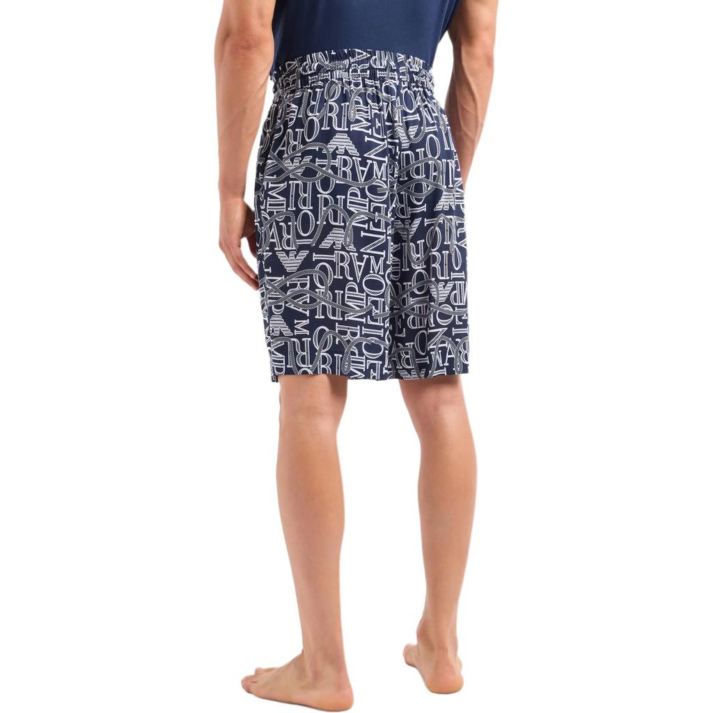EMPORIO ARMANI SS24 Beach Shorts Men's Marine Blue 211872-4R4666-8536