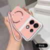 For Magsafe Phone Case For Xiaomi Redmi Note 13 Pro Plus 12 11 10 Pro 11S 10S 9S PU Lambskin Leather With Wrist Strap Soft Cover