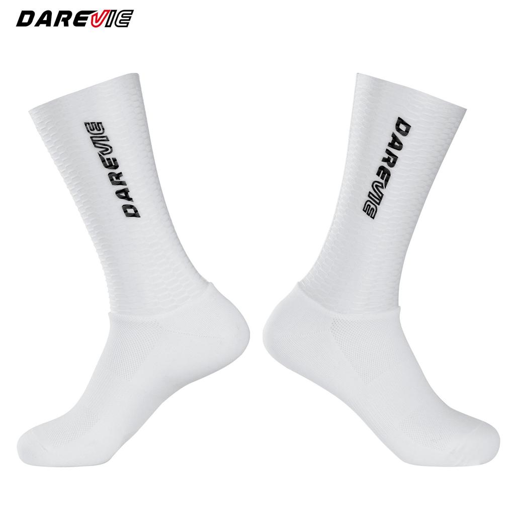 2026 Darevie Courageous Aero Cycling Socks - Moisture-Wicking, Aerodynamic Bike Socks