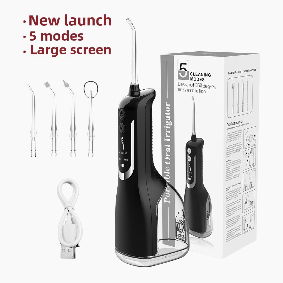 

Новый портативный электрический очиститель полости рта, бытовая импульсная зубная нить, ополаскиватель полости рта, аппарат для чистки зубов