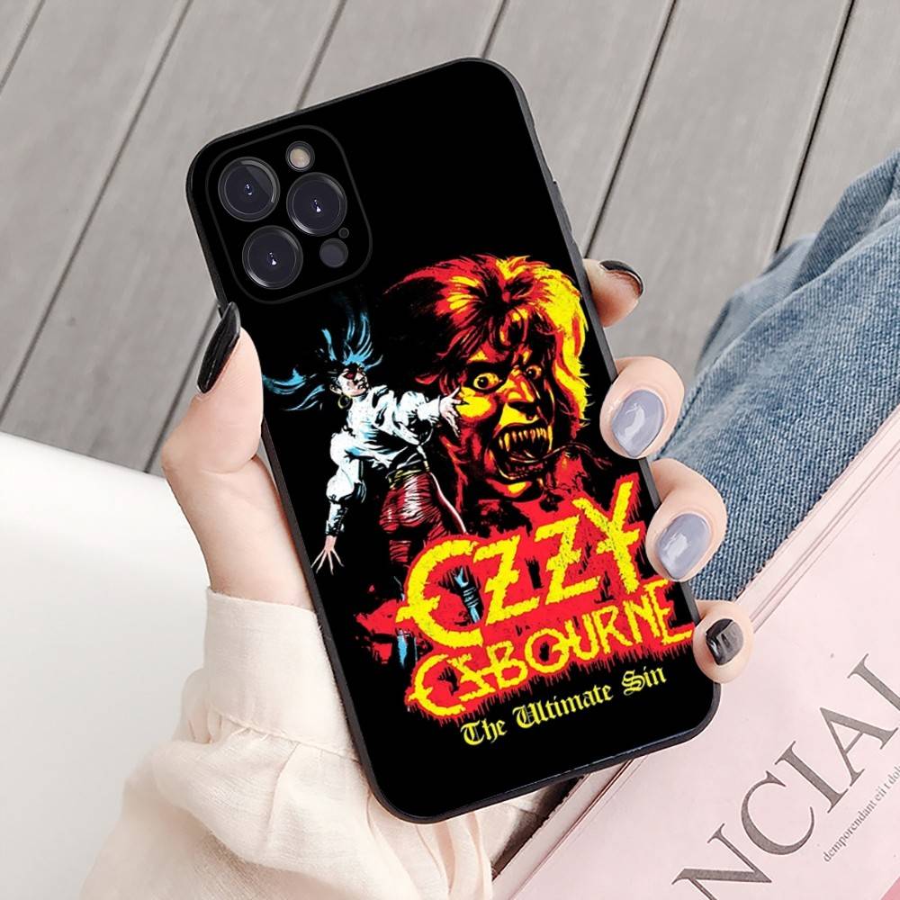 

Singer O-Ozzy Osbourne Phone Case For IPhone 16 15 8 7 6 6S Plus X SE XR XS 14 11 12 13 Mini Pro Max Mobile Case iPhone 12 pro