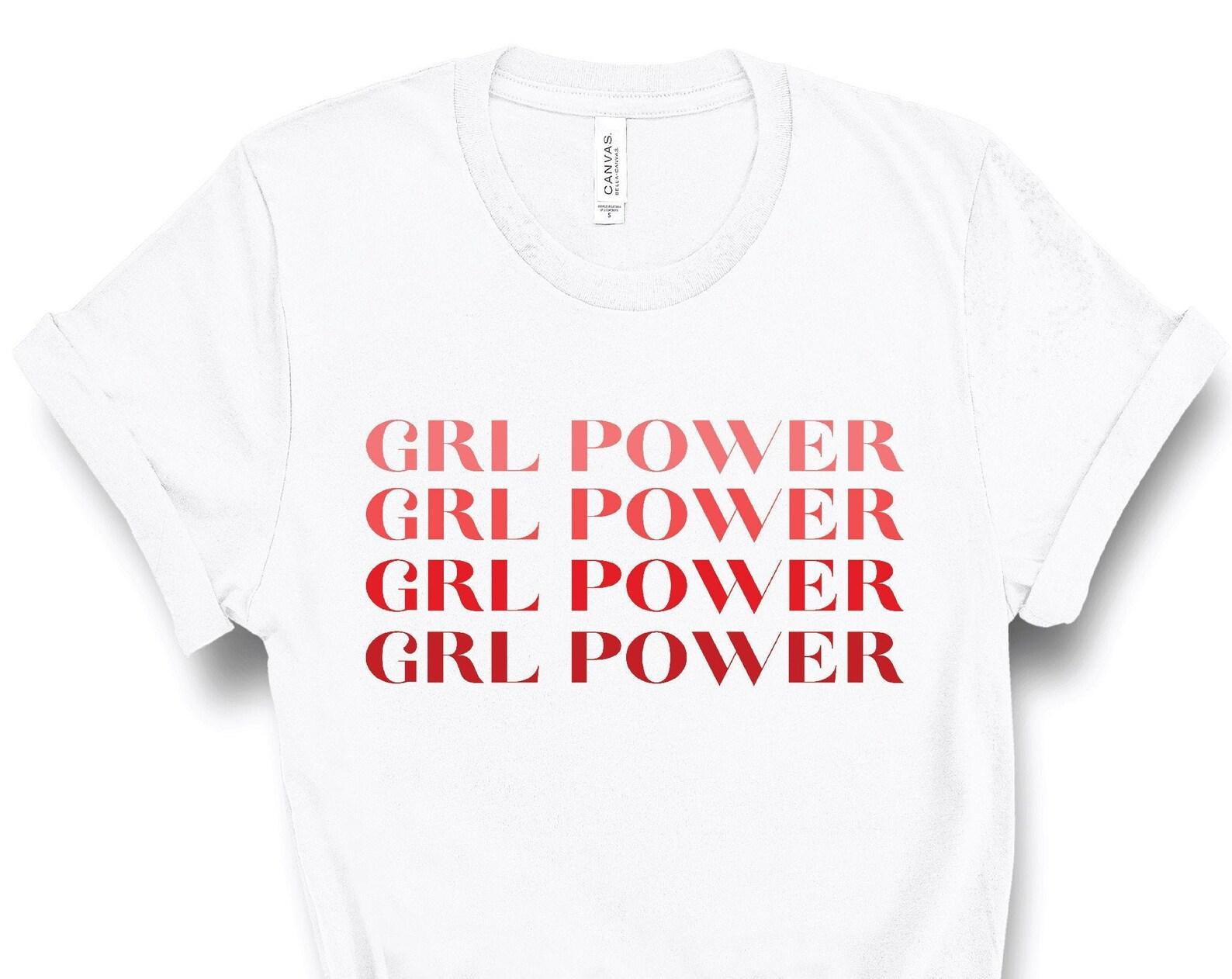 Girl Power Shirt, Girl Power T Shirt, Grl Pwr, Girl Power, Girl Power Tee, Feminism Shirt, Feminist, Feminism, Feminist Gift, Gift for Her S
