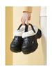 Women's Fleece-Lined Clogs: New 2023 Style, Removable Liner, Thick Sole, Height-Boosting, Office & Outdoor Winter Slippers.
