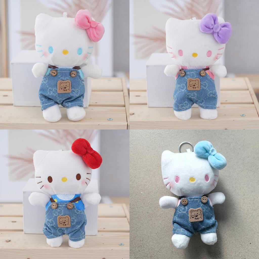 Keychain Plush Toy With Soft Short Plush For Girls Bookbag Decor