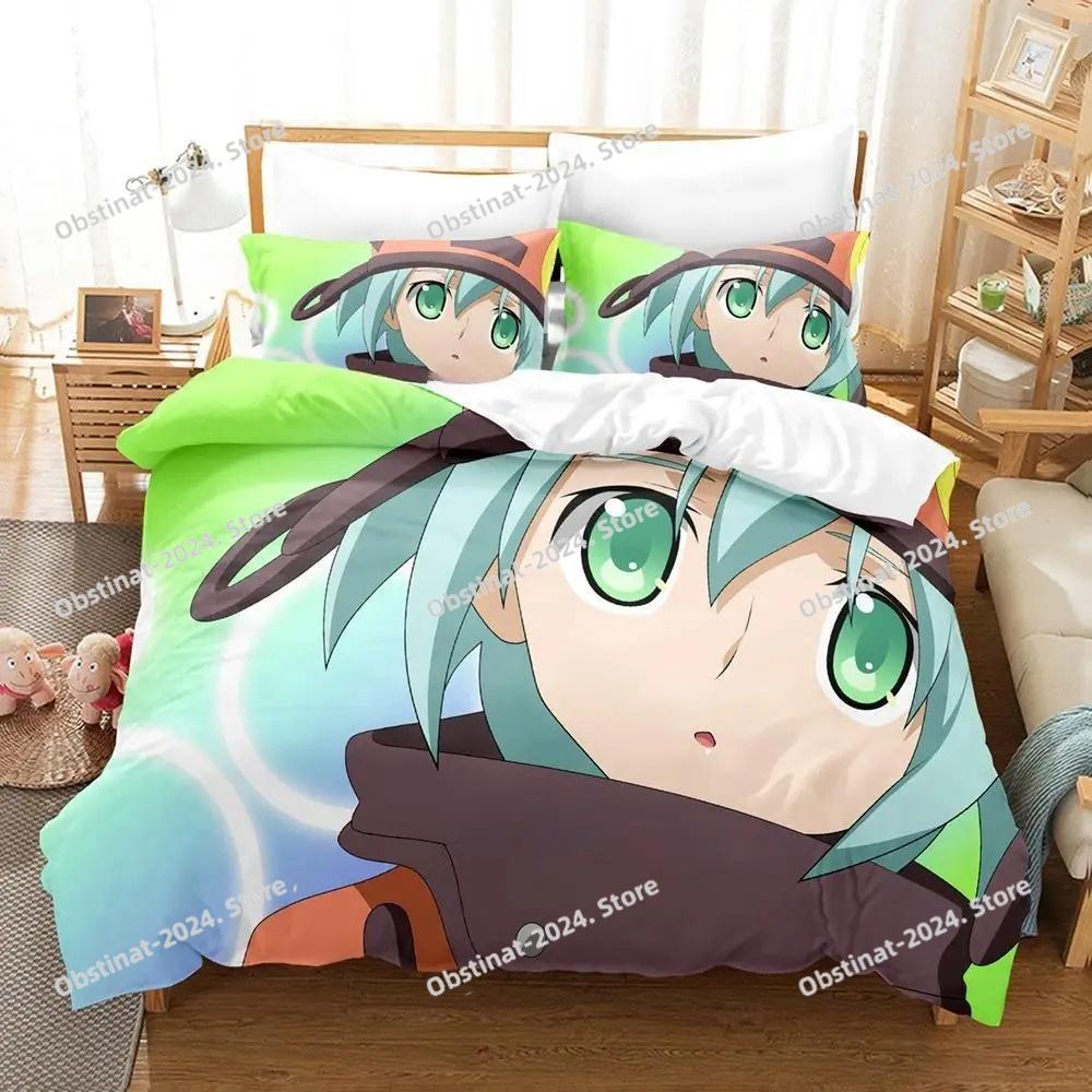 3d Print Anime Kawaii Girl Sora Kake Girl Bedding Set Single Twin Full Queen King Size Bed Set Adult Kid Bedroom Duvetcover Sets