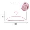 10pc Unmarked Anti-slip Clothes Hanger  Dormitory Bed Clothes Hanger Household Thick Clothes Stand Adult Plastic Clothes Support  Clothes Drying Rack