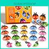 Match Alphabet Word Animal Cards Kids Educational Toy Toddler Enlightenment