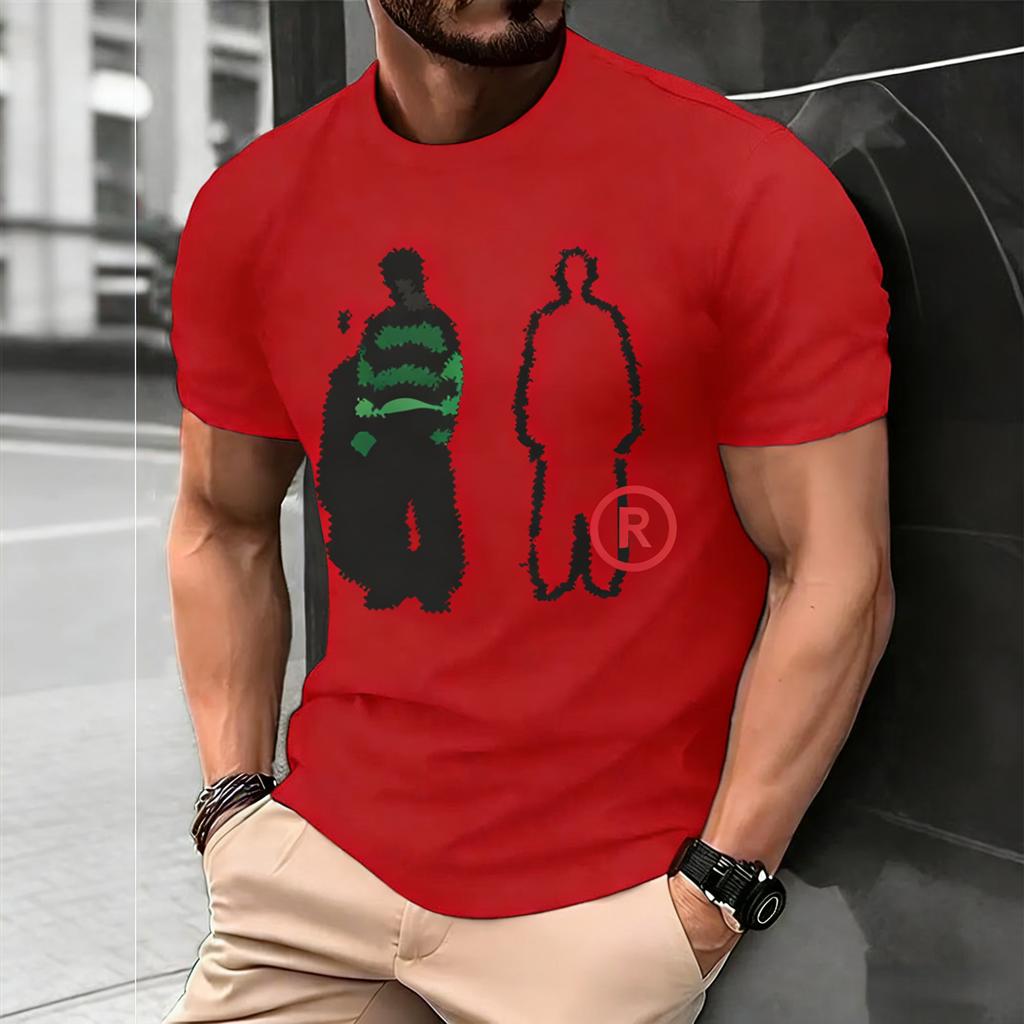 Comfortable Summer New Niche Street Style Versatile Shortsleeved Tshirt for Both Men and Women Casual and Trendy Oversize Top