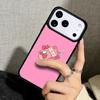 Capa Case for iPhone 17 Air 16 Pro Max 15 Plus 11 13 Mini 14 12 Back Phone Cover Kawaii Strawberry Milk