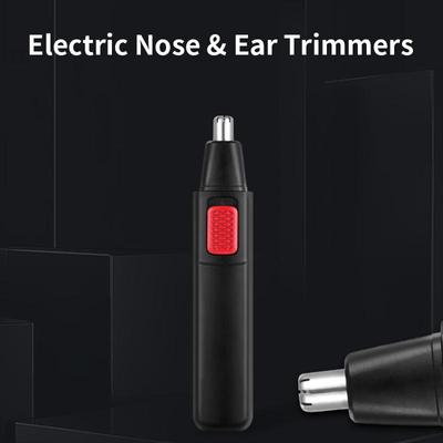 Portable Dry Battery Nose Ear Hair Trimmer Facial Clean Razor Removal Shaving Tool