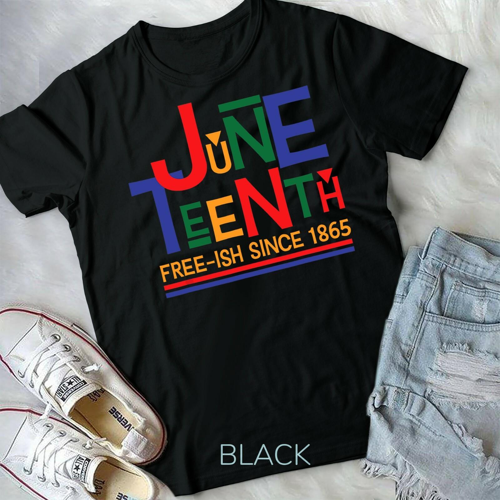 Juneteenth Celebration Freeish Since 1865 Retro Unisex Youth T-shirt XXL