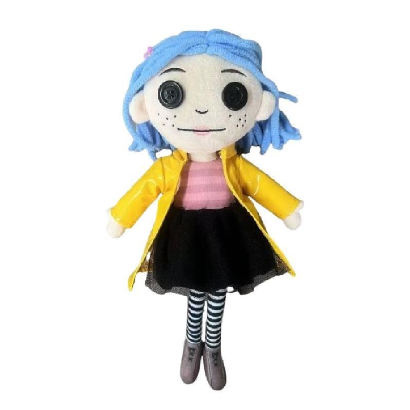 

Очаровательная плюшевая игрушка Каролина Кальмар из мягкой кристальной ткани для поклонников фильма Coraline