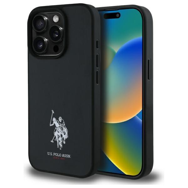 Us Polo Ushcp15Xpgek Iphone 15 Pro Max   6,7 Czarny/Black Skóra Haftowany Dh Kolor