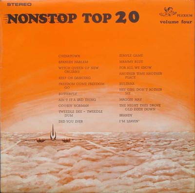 LP Record UNKNOWN ARTIST - Nonstop Top 20 Volume Four PXMS1006 Plexium 1971 UK Rock Used
