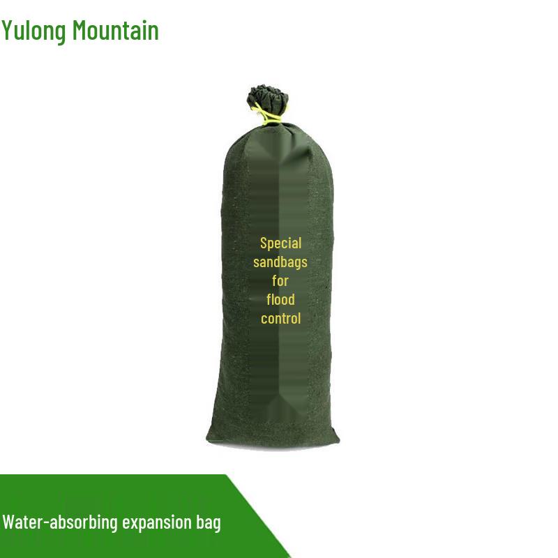 Self-Absorbing Flood Barrier Bag