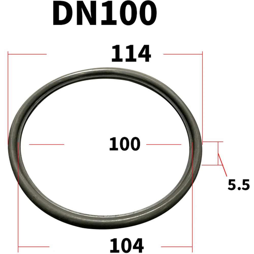 DN10/15/20/25/32/40/50-150 FKM Sealing Gasket Stirp For DIN Standard Weld Union Sanitary Homebrew