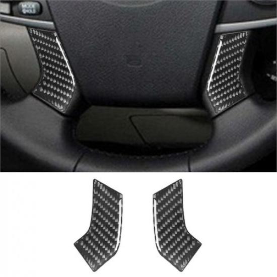 Carbon Fiber Interior Steering Wheel Accent Cover Trim For Toyota Camry Type A