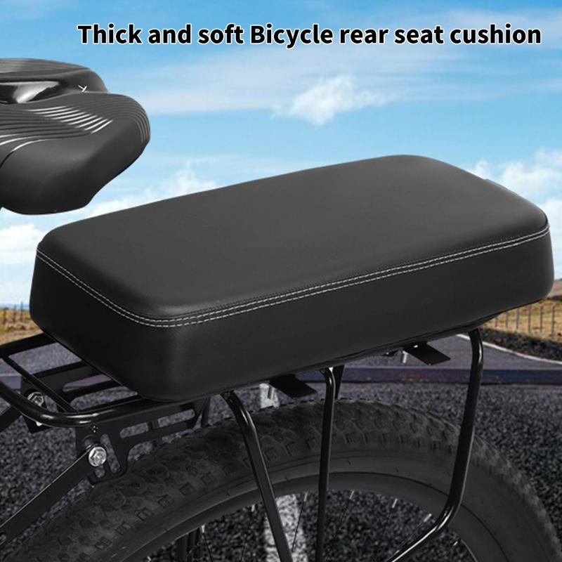 Durability Bicycles Rear Seats Cushions Waterproofed Universals Back Seats Pad for Electric and Mountain Bike