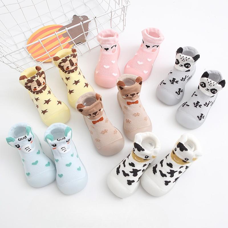 Socken-Schuhe für Jungen und Mädchen - Indoor Weichsohlige Anti-Rutsch-Schuhe