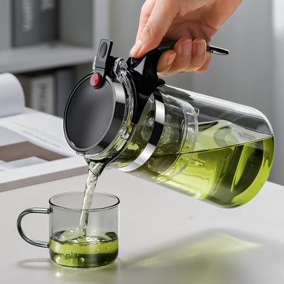 Theepotten Hittebestendig Glas Theepot Thee-infuser Chinese Theeset Ketel Koffie Glaszetapparaat Handige Kantoor Theesets