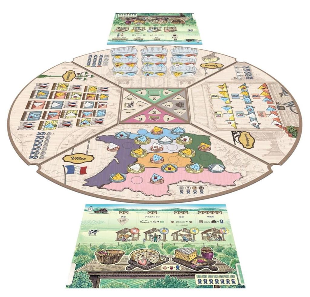 HobbyJAPAN Fromage Japanische Ausgabe 40+ Brettspiel (1-4 Spieler, Minuten, 13+)