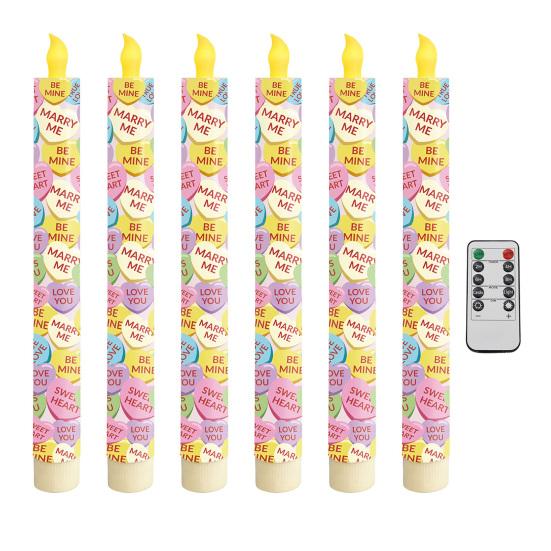 Electronic Candle Light Flameless LED Candles Battery Operated Safe Fire-Free Decorative Lights for Bedroom Living Room Wedding Party Home Decor