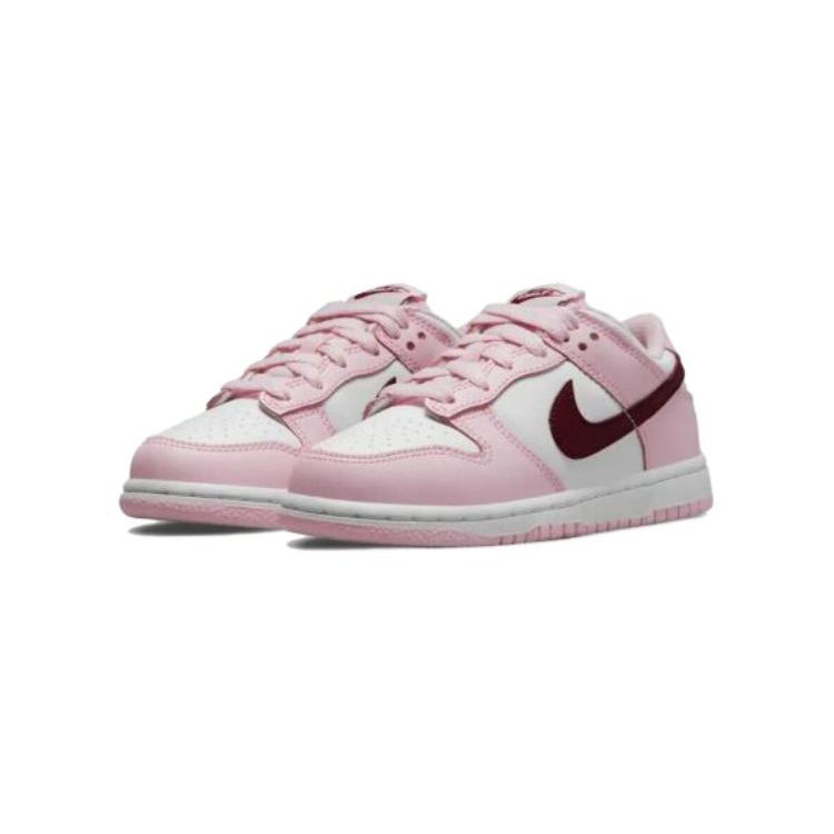 Nike Dunk Low TD Valentines Day Baby Sneakers Pink Pink-Foam Dark-Beetroot CW1589-601