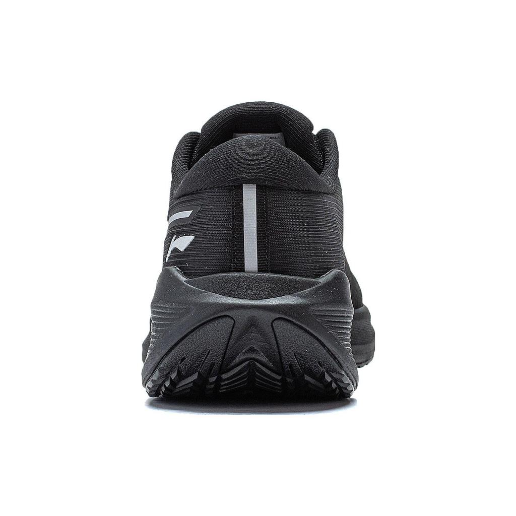 New LiNing Wave V2 Cushioning, Slip Resistant, And Abrasion Resistant Low Top Running Shoes Men's Black ARST053-1