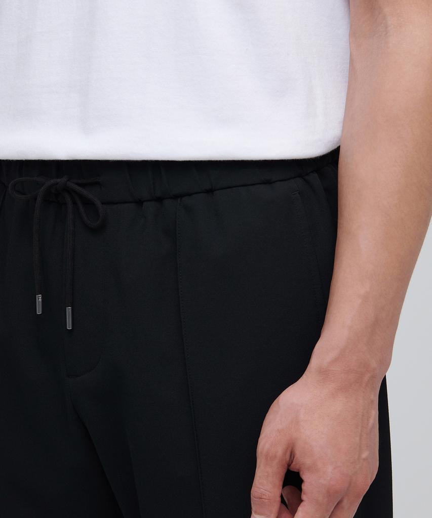 MUSINSA STANDARD Easy Elastic Track Slacks [Black]