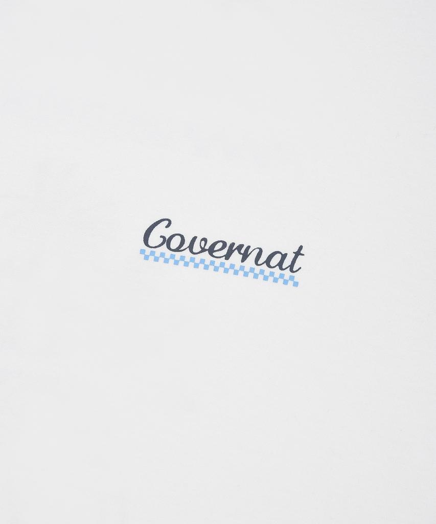 COVERNAT Cool Cotton Surfer Duck Graphic T-Shirt White