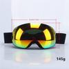 Double-Layer Anti-Fog Ski Goggles With Prescription Lens Slot Adults Windproof UV-Protective Fog-Resistant Snow Sports