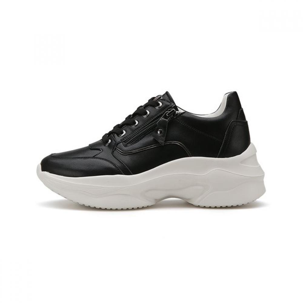 Misope Women Zip Decoration Sneakers 012210701 6cm 2color