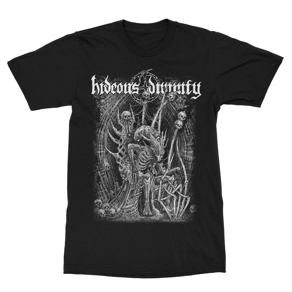 ZX 2026 HIDEOUS DIVINITY Maglietta in Cotone Grafica da Band Unisex Estiva a Maniche Corte Marca di Moda T-shirt Lusso Casual Vintage Retro Top