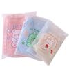 2pcs Clothing Storage Bag Travel Cartoon Children Transparent Clothing Zipper Bag Cute Thickened Frosted Bag Underwear Pouch