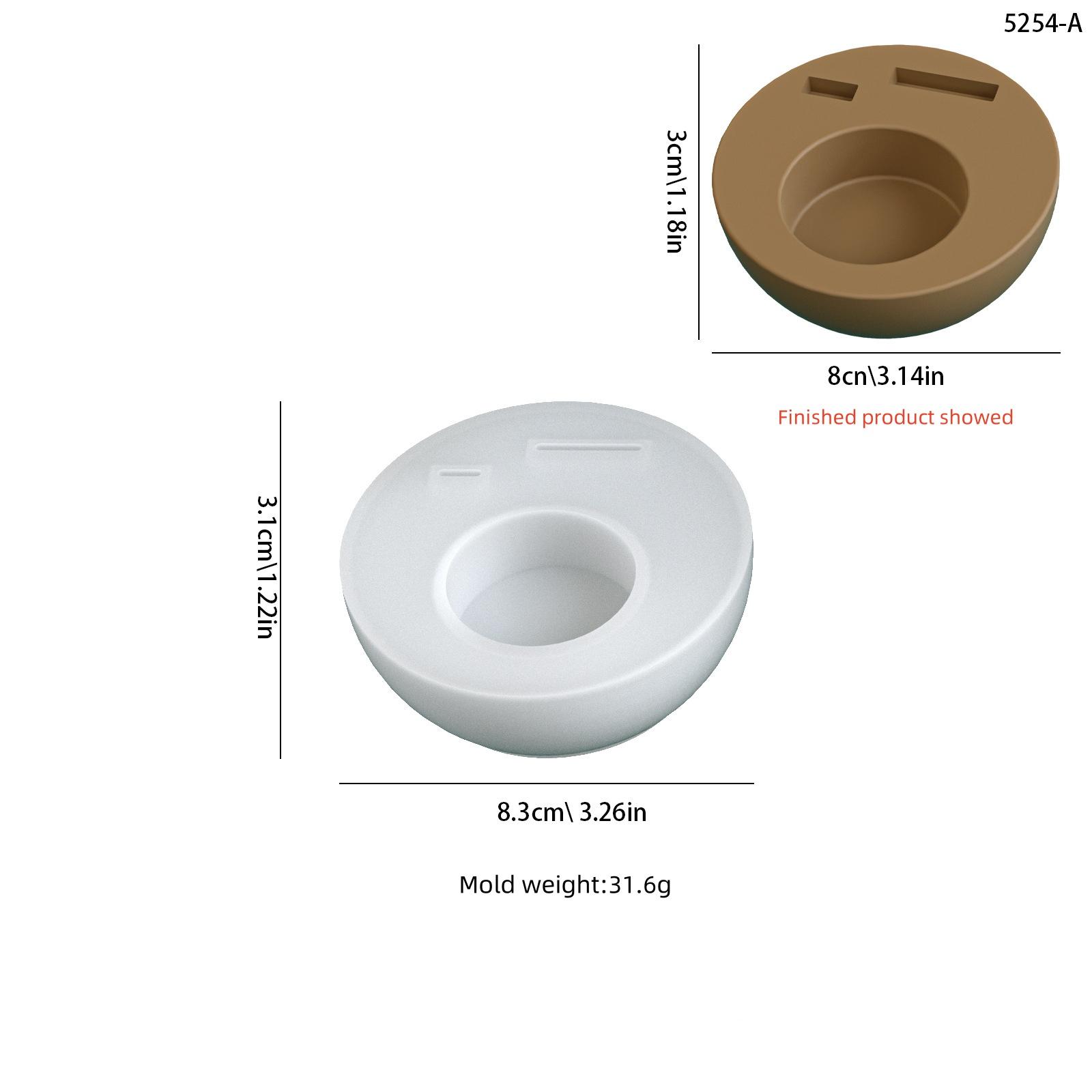 

Сделай сам Рождественский круглый гипсовый стакан для свечи силиконовая форма рождественская елка снеговик украшение контейнер для основания свечи банка смоляные формы