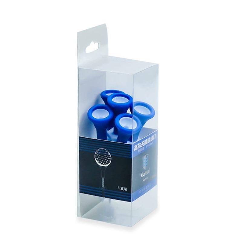 5 Pcs Height Adjustable Golf Ball Holder Stable Training Ball Stand Golf Ball Tee Outdoor Golf Sports Accessories