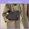 Retro Style Pu Crossbody Bag With Inner Pouch And Stitch Details For Women