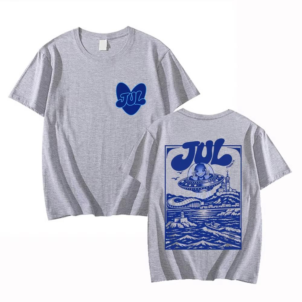 2026 Summer Rapper Jul Graphic T Shirt Unisexs Unisex Clothing Fashion Hip Hop Tshirt Casual Cotton Short Sleeve Tshirts
